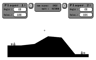 Ballistical Game (The) atari screenshot